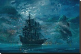 Moonlit Pearl Edição limitada em tela por James Coleman Moonlit Pearl Edição limitada em tela por James Coleman
