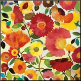 Garden of Love Mounted Print by Kim Parker