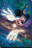 Mickey's Universe Editions limitées sur toile par John Alvin