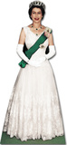 Queen Elizabeth II- 1956 Silhouette découpée