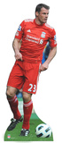 Liverpool FC-Jamie Carragher Action PAPPFIGUREN IN LEBENSGRÖSSE
