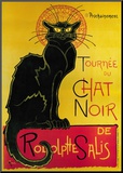 Tournée du Chat Noir, c.1896 Mounted Print by Théophile Alexandre Steinlen