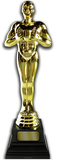 Golden Award-Cut-out Stand Up