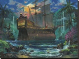 The Duel Limitierte Auflage auf Leinwand von James Coleman