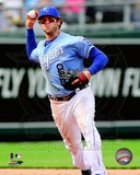 Mike Moustakas 2012 Action Photo
