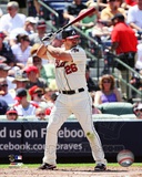 Dan Uggla 2012 Action Photo
