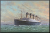 Titanic Mounted Print by Edward Walker