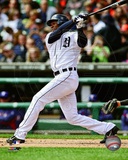 Austin Jackson 2012 Action Photo