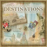 Destinations - Kathleen Francour - 2013 Linen Calendar Calendars