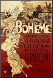 La Boheme, Musica di Puccini Mounted Print by Adolfo Hohenstein
