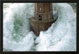 Phares dans la Tempete, La Jument Prints by Jean Guichard
