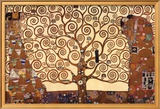 The Tree of Life, Stoclet Frieze, c.1909 Art by Gustav Klimt