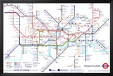 London Underground Map Posters