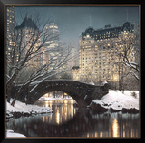 Twilight in Central Park Print by Rod Chase
