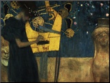 Musique, 1895 Mounted Print by Gustav Klimt