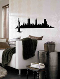New York Skyline Wall Decal