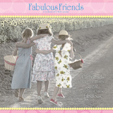Gail Goodwin - Fabulous Friends - 2013 Linen Calendar Calendars