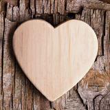 Wooden Heart Pósters por Andrea Haase