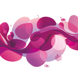 Purple Fluid Prints