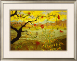 Apple Tree with Red Fruit Framed Giclee Print by Paul Ranson