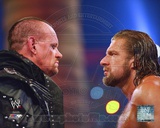 The Undertaker & Triple H WrestleMania XXVIII Action Photographie