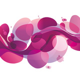 Purple Fluid Pósters