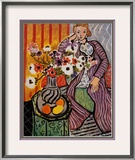 Purple Robe Prints by Henri Matisse