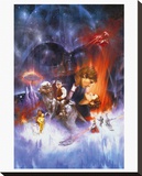 Star Wars-Empire Strikes Back Stretched Canvas Print