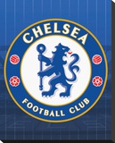 Chelsea Crest Stretched Canvas Print