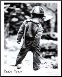Picky Picky Mounted Print by Cynthia Lake