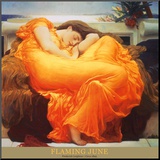 Flaming June, c.1895 Mounted Print by Frederick Leighton