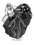 "Don't editorialize." - New Yorker Cartoon Premium Giclee Print by Benjamin Schwartz