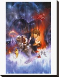Star Wars-Empire Strikes Back Stretched Canvas Print