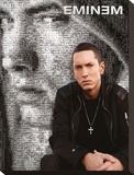 Eminem-Mosaic Stretched Canvas Print