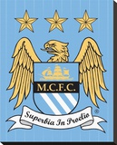 Manchester City-Crest Leinwand