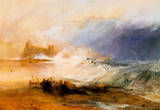 Joseph Mallord Turner Northumberland Shore Art Print Poster Masterprint