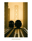 Cable Cars, San Francisco Art by Mitchell Funk