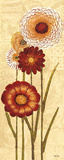 Happy Flowers Neutral Panel I Plakater af Kristy Goggio