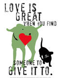 Love Is Great Posters by Ginger Oliphant