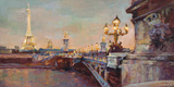 Parisian Evening Crop Art by Marilyn Hageman