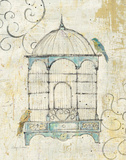 Bird Cage IV Art par Avery Tillmon