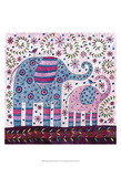 Elephant Walk Plakat af Kim Conway