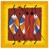 Massai Bouclier Posters by Christian Keramidas