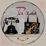 Paris Bling Bling II Poster by Mercier 