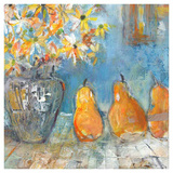 Le Trio Fleuri Prints by Lucie Michel
