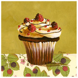 Cupcake Framboise Prints by Pascal Cessou