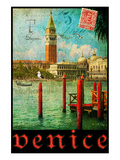 Venice, San Marco, Canale Grande Impressão giclée premium por Chris Vest Venice, San Marco, Canale Grande Impressão giclée premium por Chris Vest