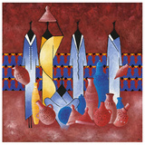 Maroc Potiers Print by Christian Keramidas