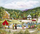 Elles Passent L’Été Avec Nous Art by Nicole Laporte
