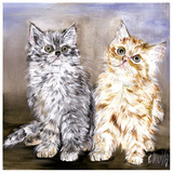 2 Chatons Posters by Clauva 